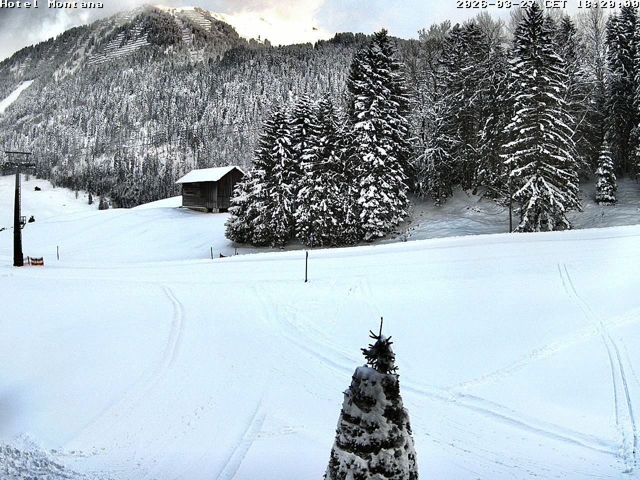 Archiv Foto Webcam Hotel Montana, Riezlern