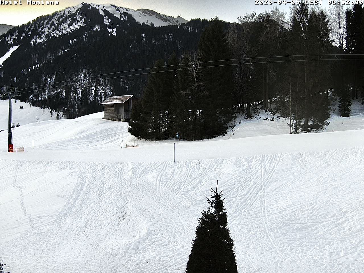 Archiv Foto Webcam Hotel Montana, Riezlern