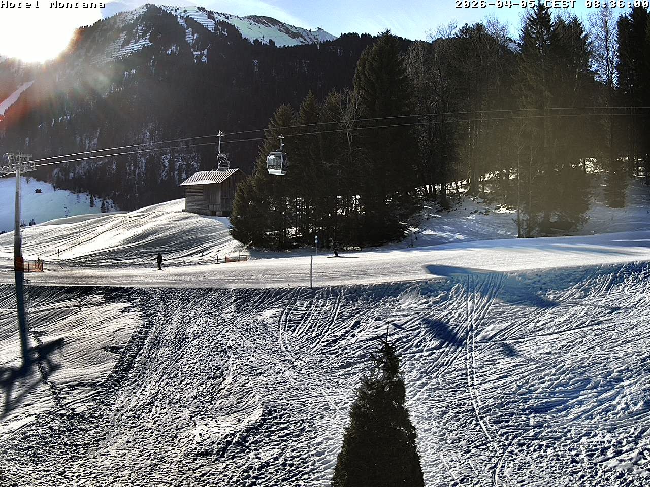 Archiv Foto Webcam Hotel Montana, Riezlern