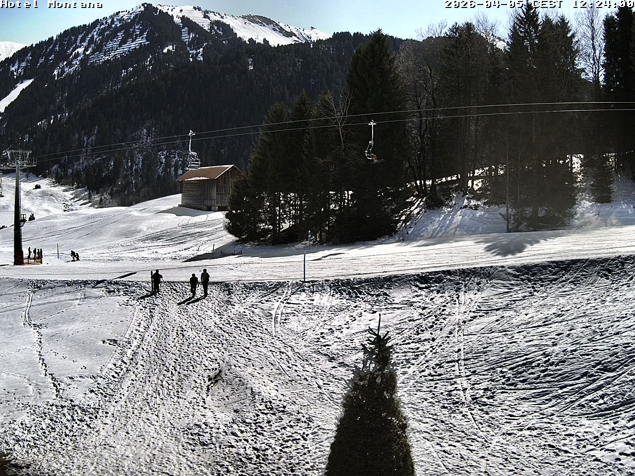 Archiv Foto Webcam Hotel Montana, Riezlern