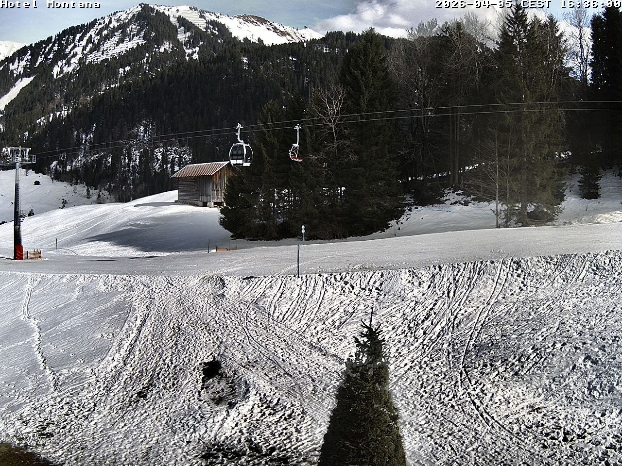 Archiv Foto Webcam Hotel Montana, Riezlern