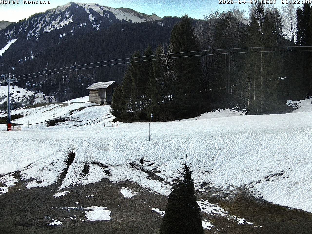 Archiv Foto Webcam Hotel Montana, Riezlern