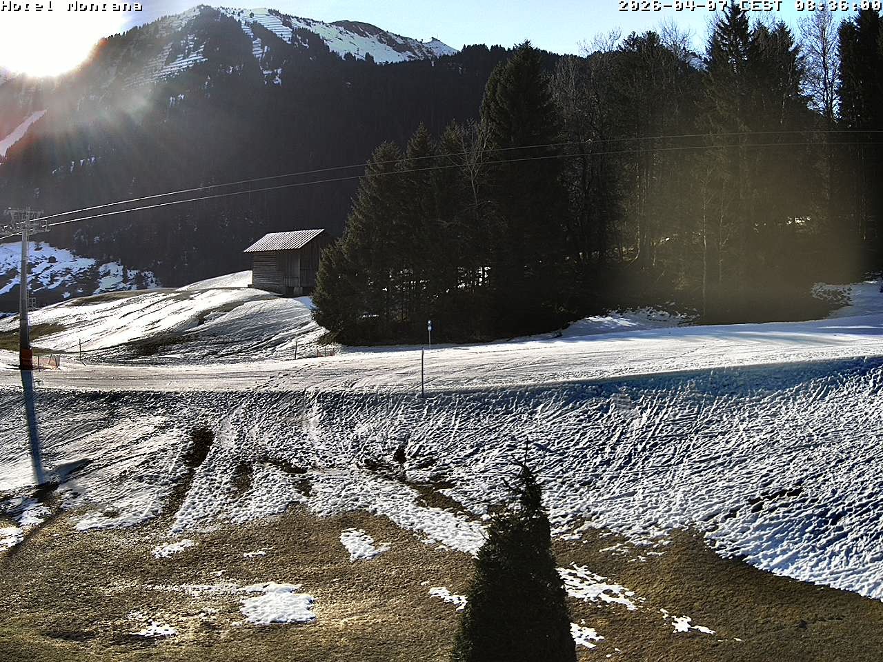 Archiv Foto Webcam Hotel Montana, Riezlern