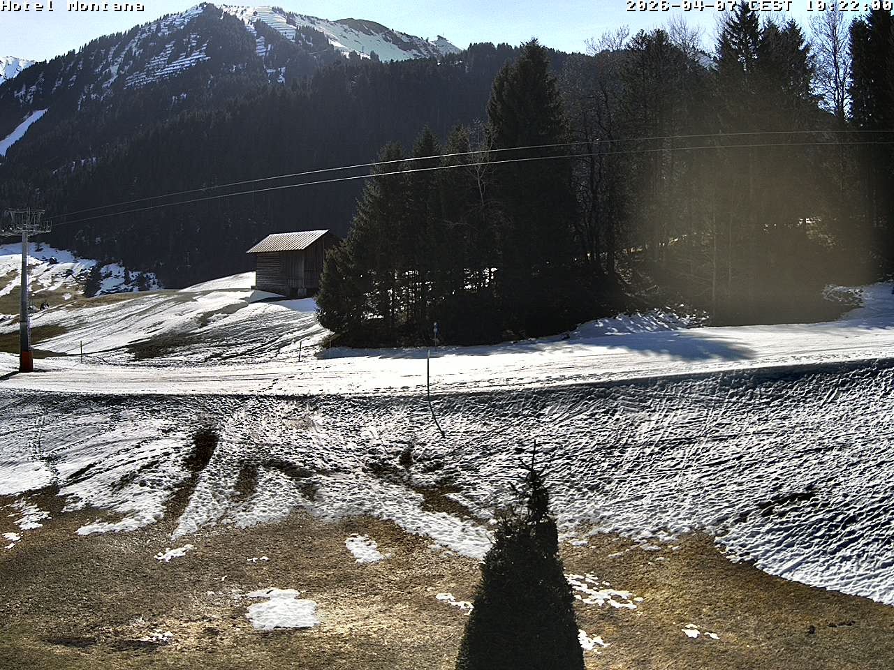 Archiv Foto Webcam Hotel Montana, Riezlern