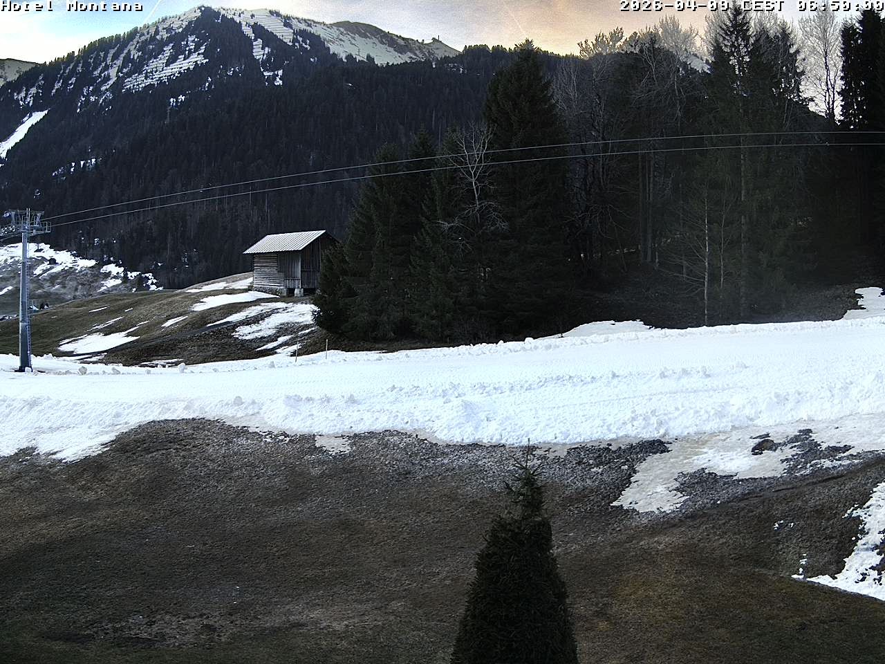 Archiv Foto Webcam Hotel Montana, Riezlern