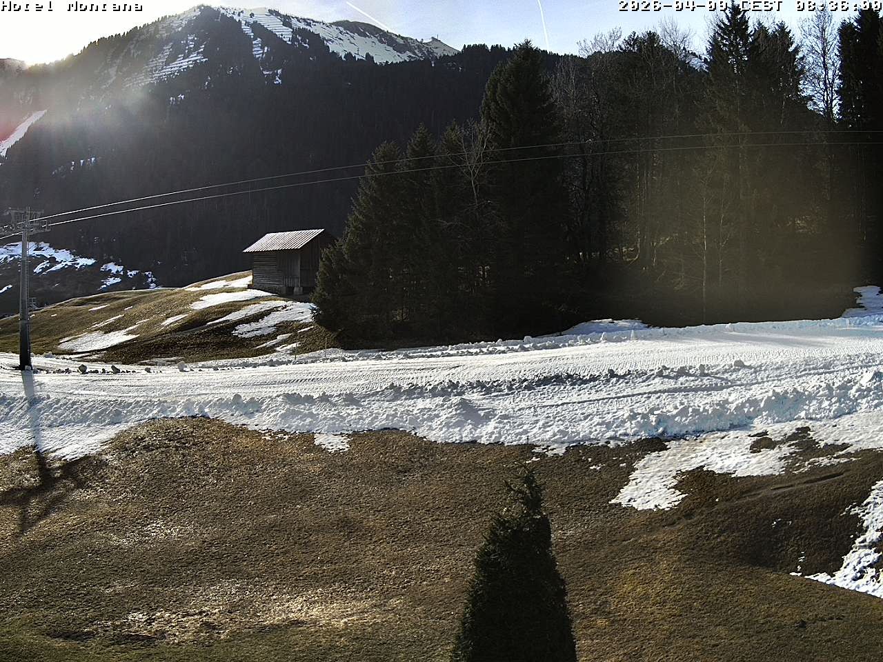 Archiv Foto Webcam Hotel Montana, Riezlern