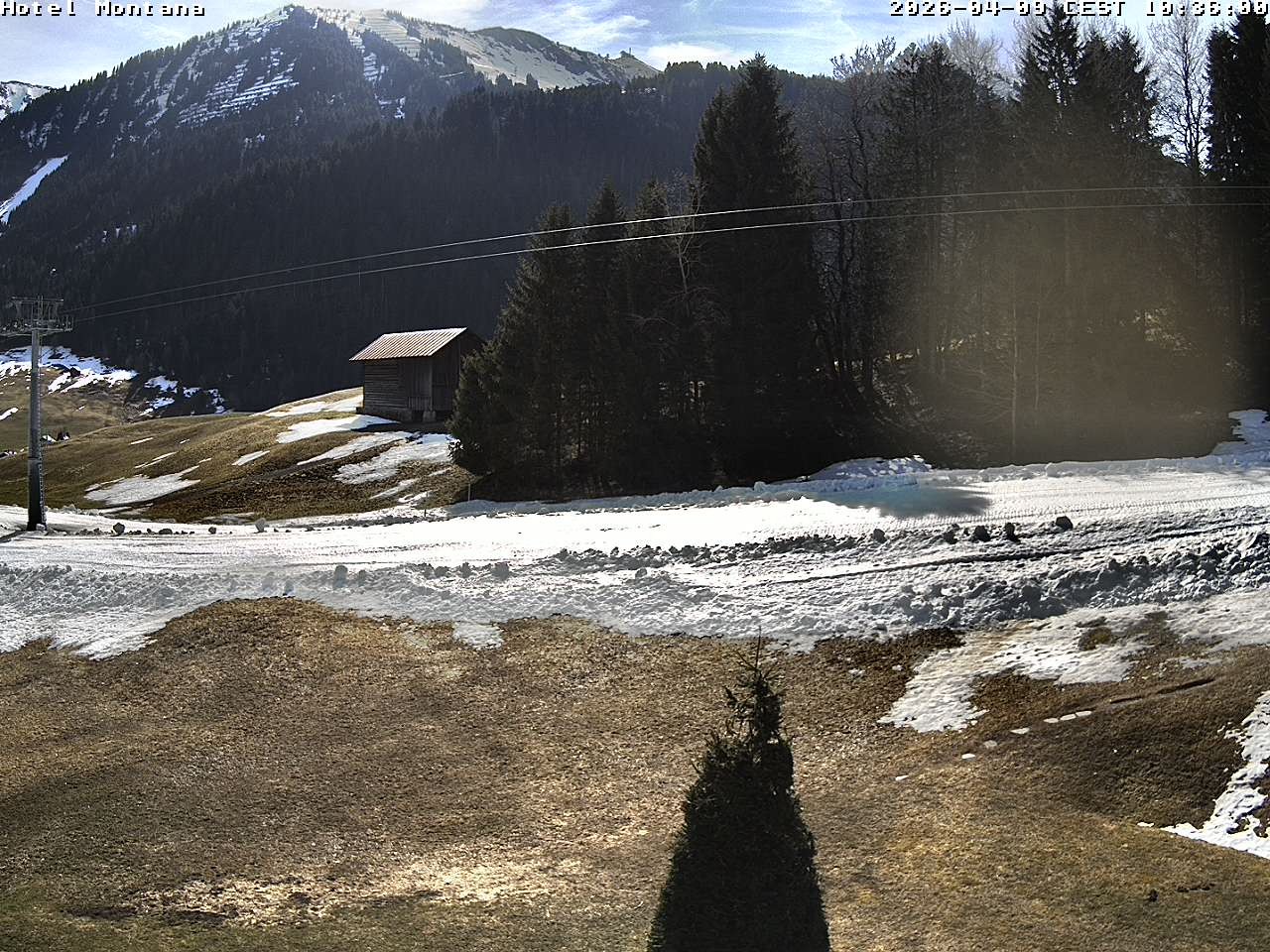 Archiv Foto Webcam Hotel Montana, Riezlern