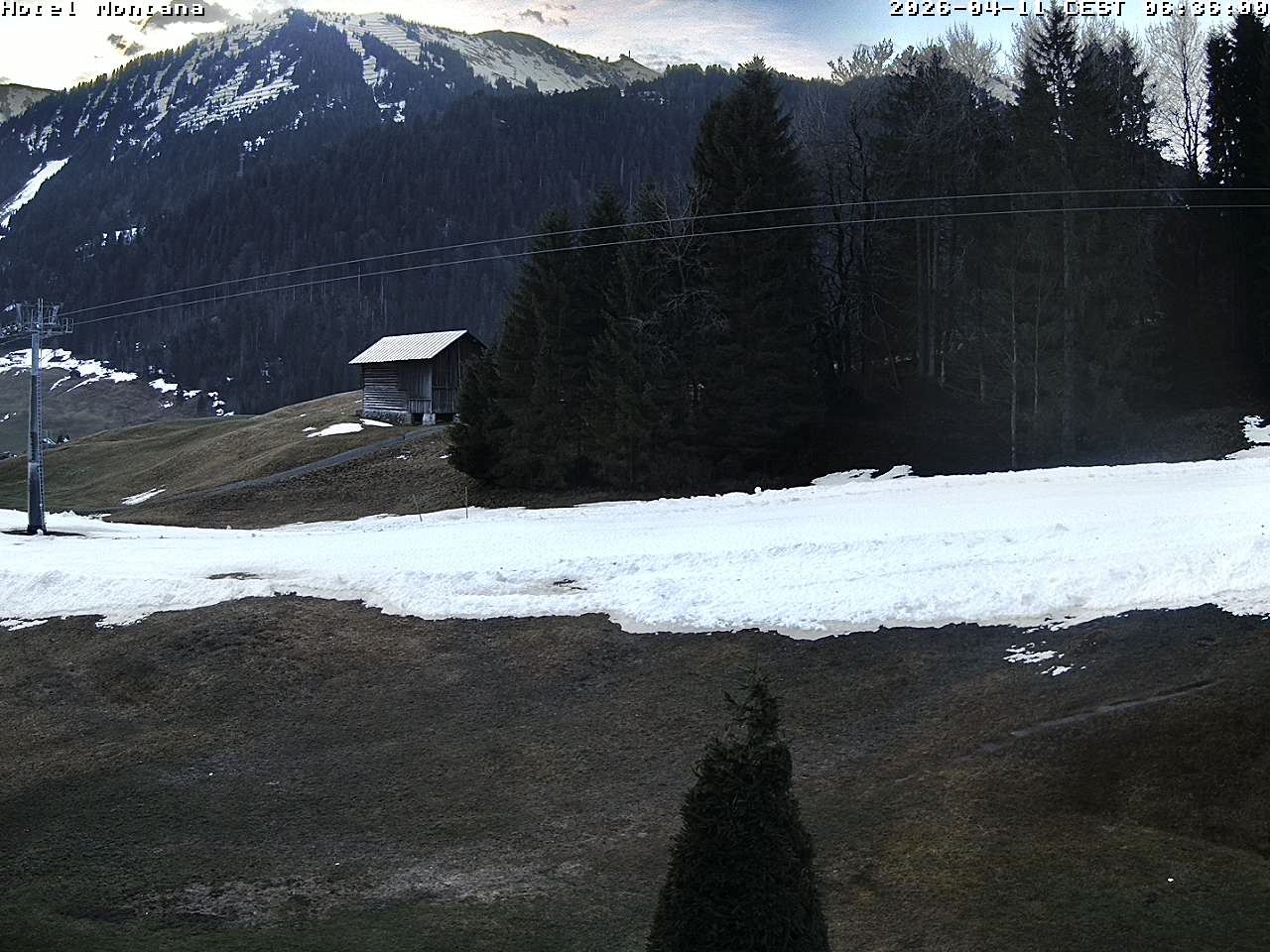 Archiv Foto Webcam Hotel Montana, Riezlern