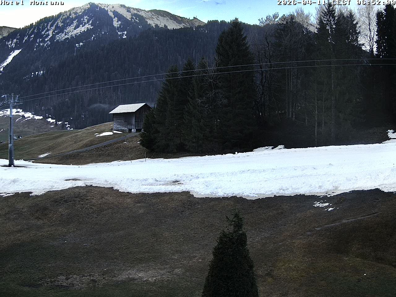 Archiv Foto Webcam Hotel Montana, Riezlern