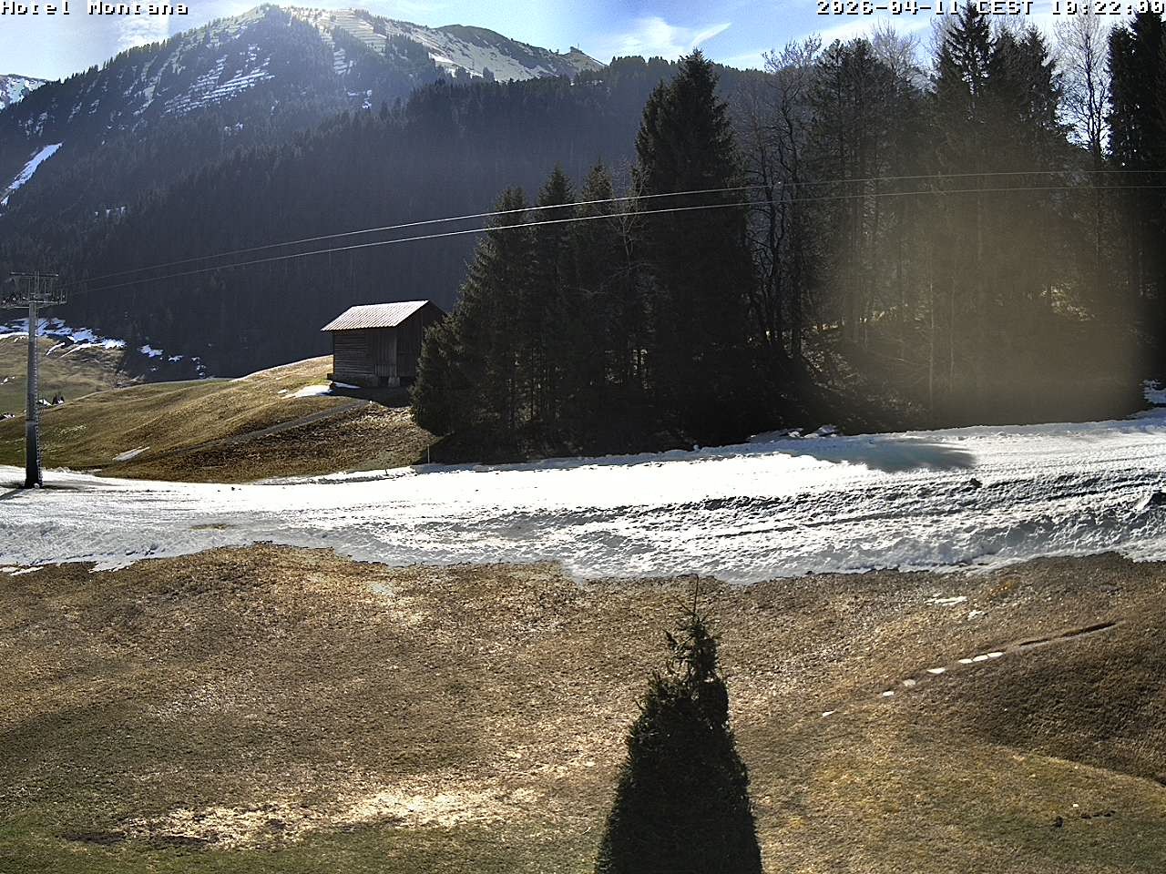 Archiv Foto Webcam Hotel Montana, Riezlern