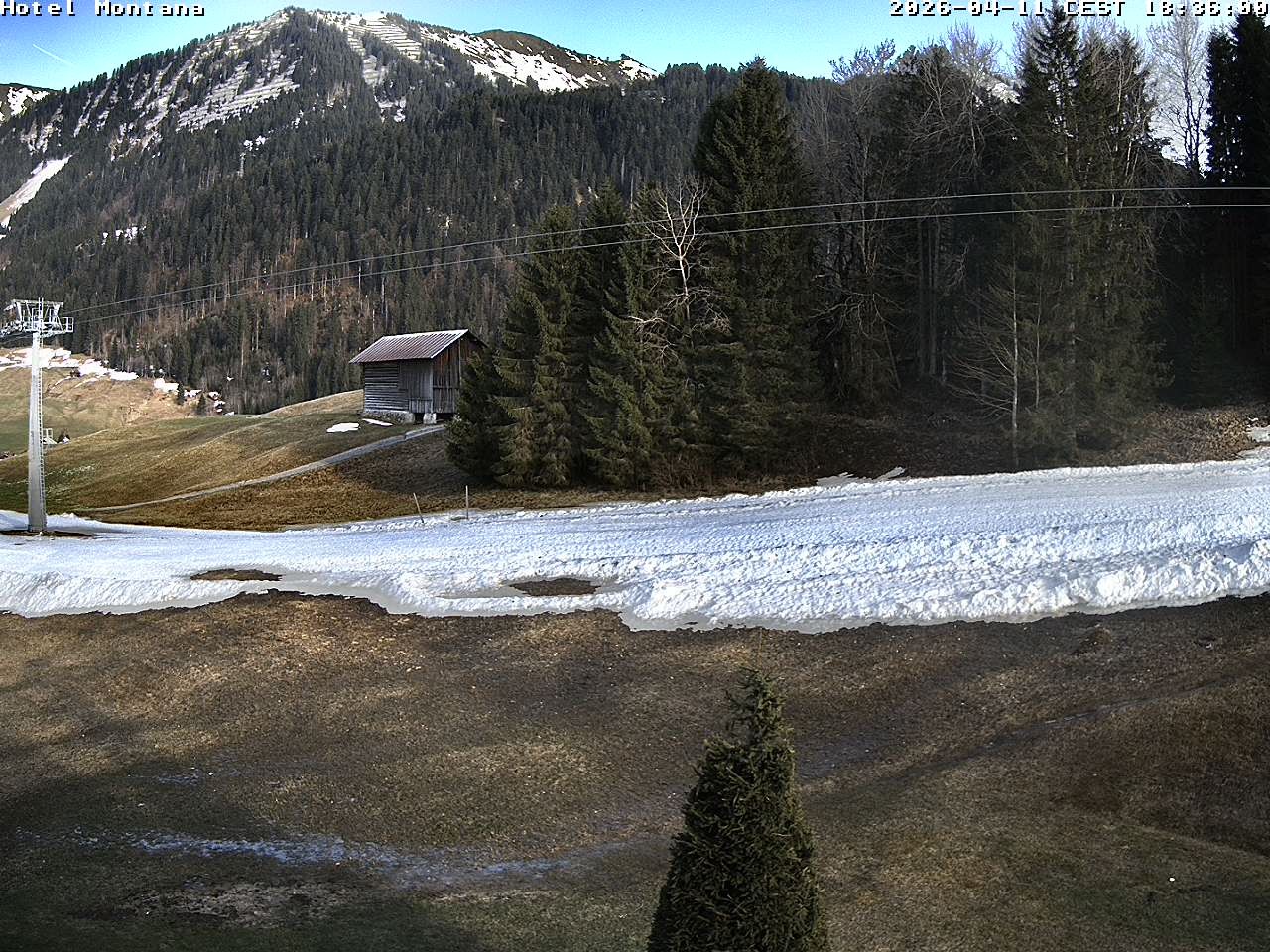 Archiv Foto Webcam Hotel Montana, Riezlern