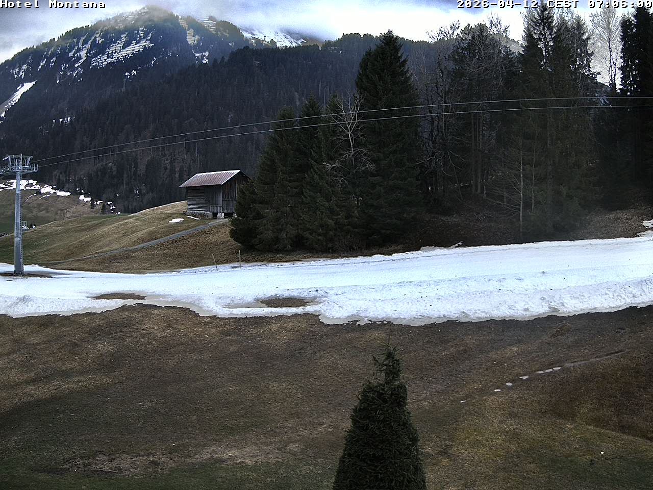 Archiv Foto Webcam Hotel Montana, Riezlern