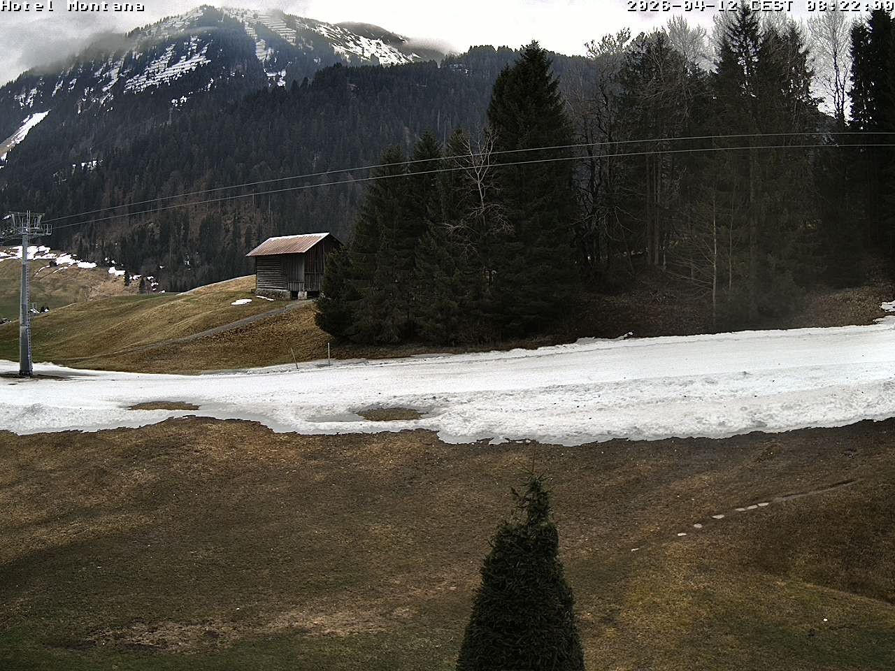 Archiv Foto Webcam Hotel Montana, Riezlern
