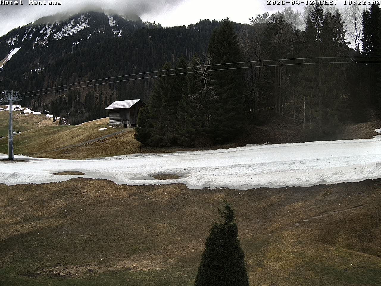 Archived image Webcam Riezlern - Hotel Montana