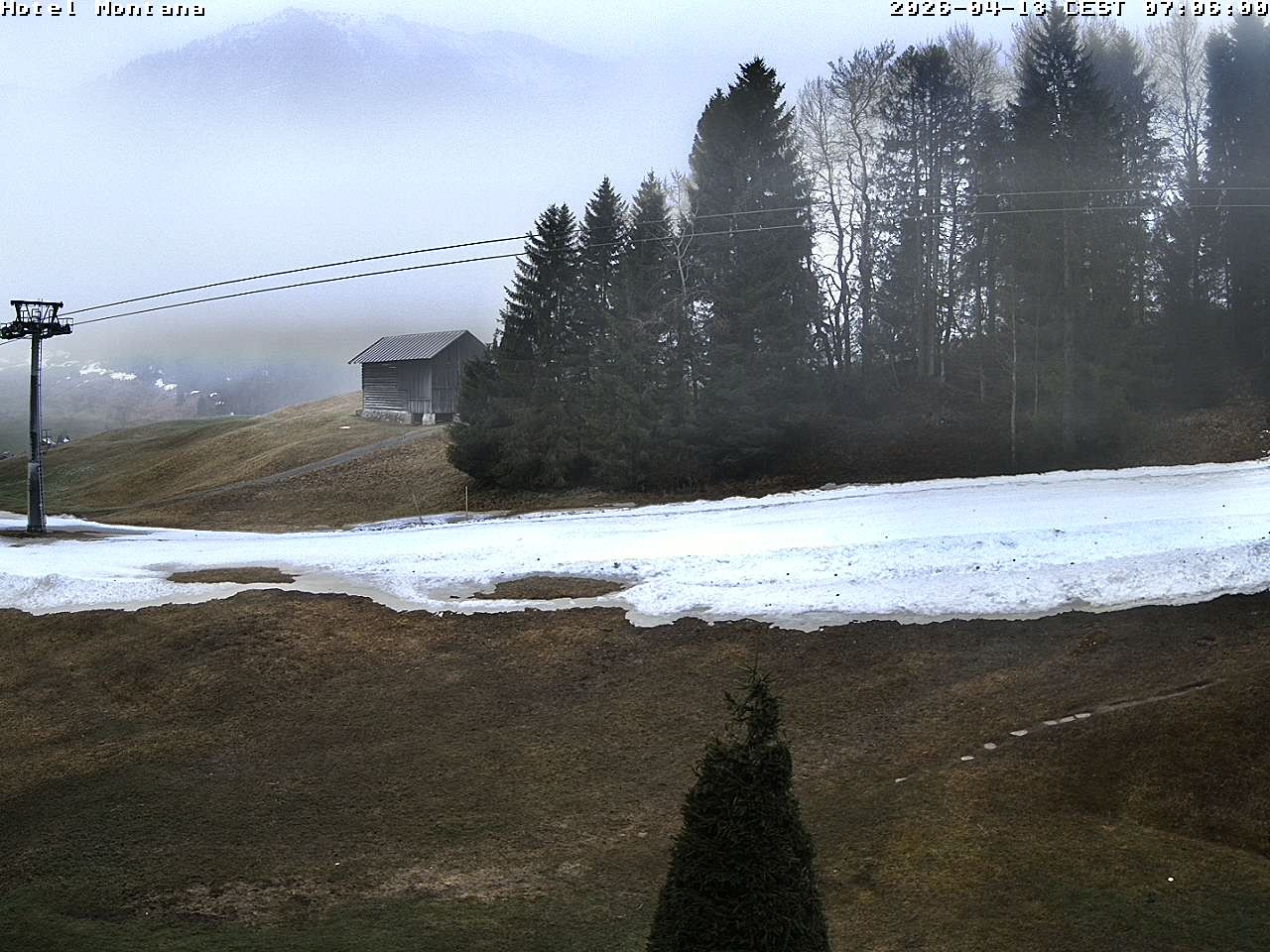 Archiv Foto Webcam Hotel Montana, Riezlern