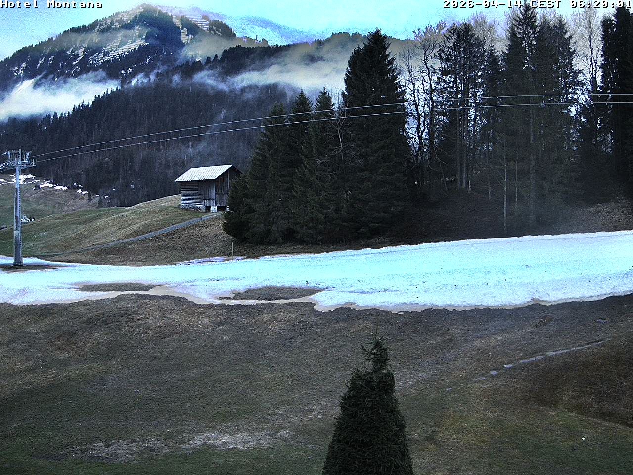 Archiv Foto Webcam Hotel Montana, Riezlern