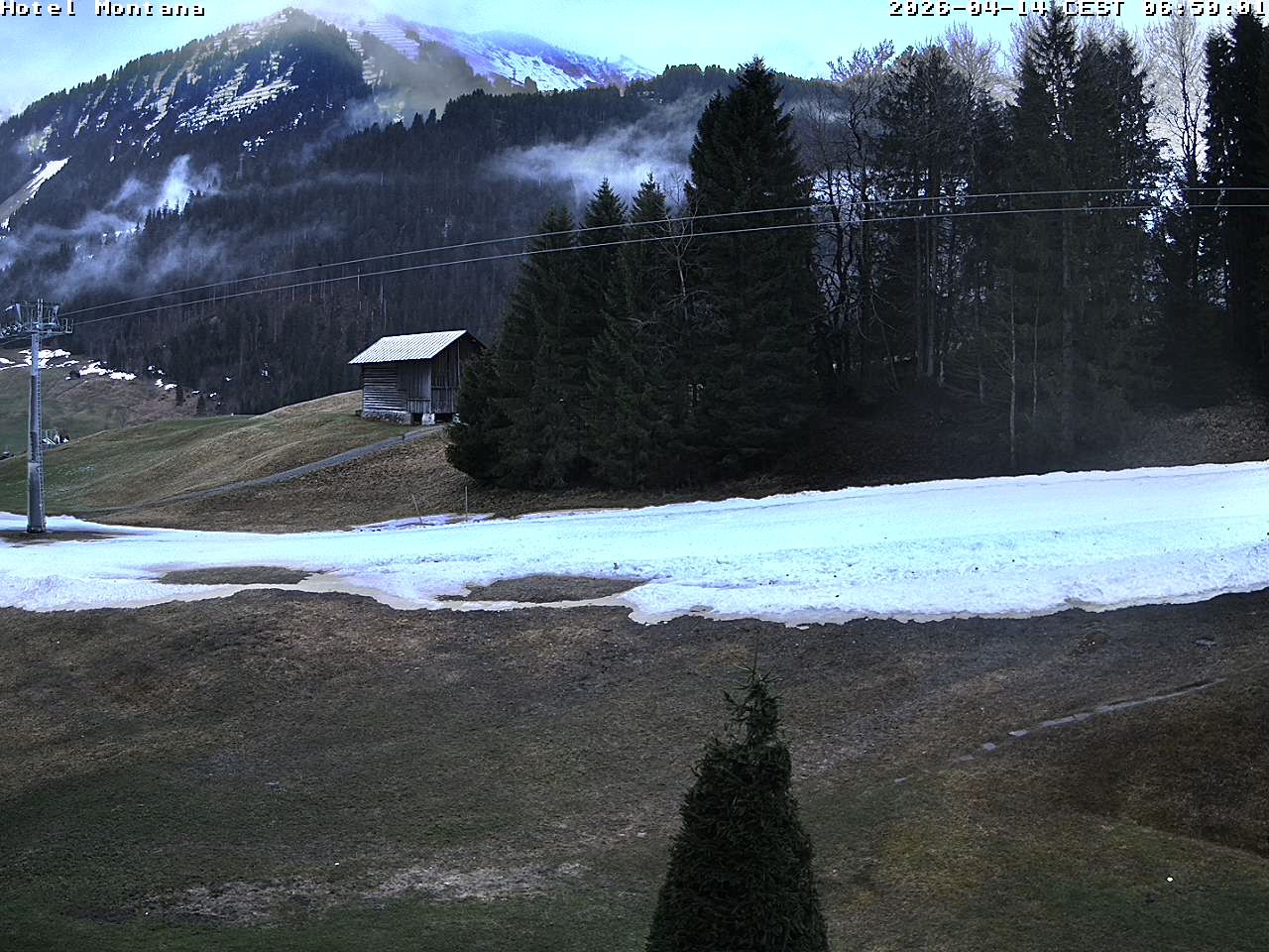 Archiv Foto Webcam Hotel Montana, Riezlern