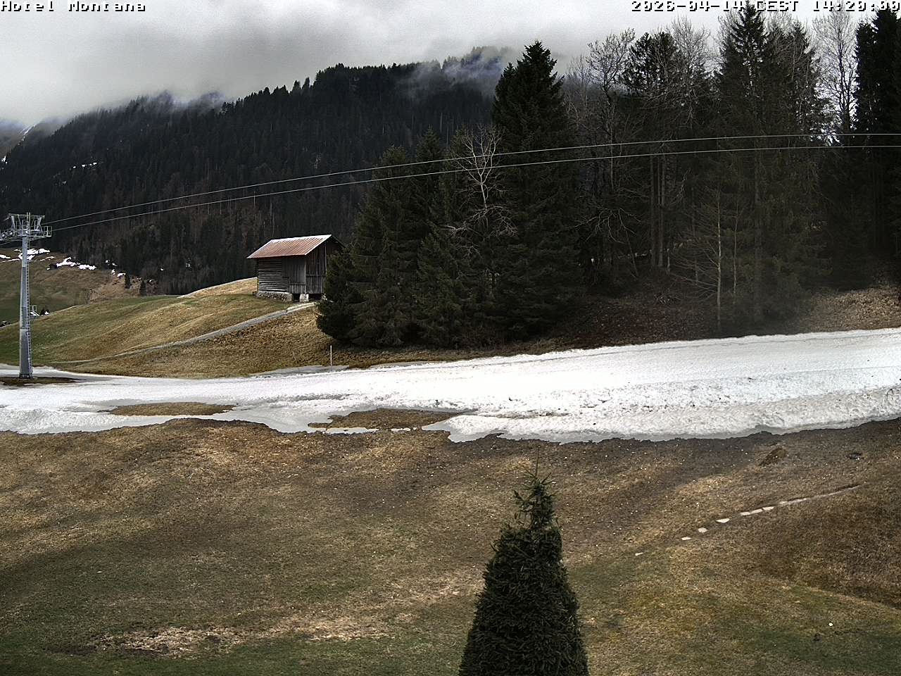 Archiv Foto Webcam Hotel Montana, Riezlern