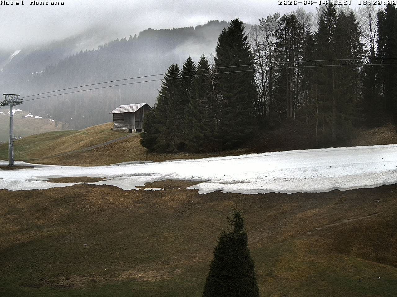 Archiv Foto Webcam Hotel Montana, Riezlern