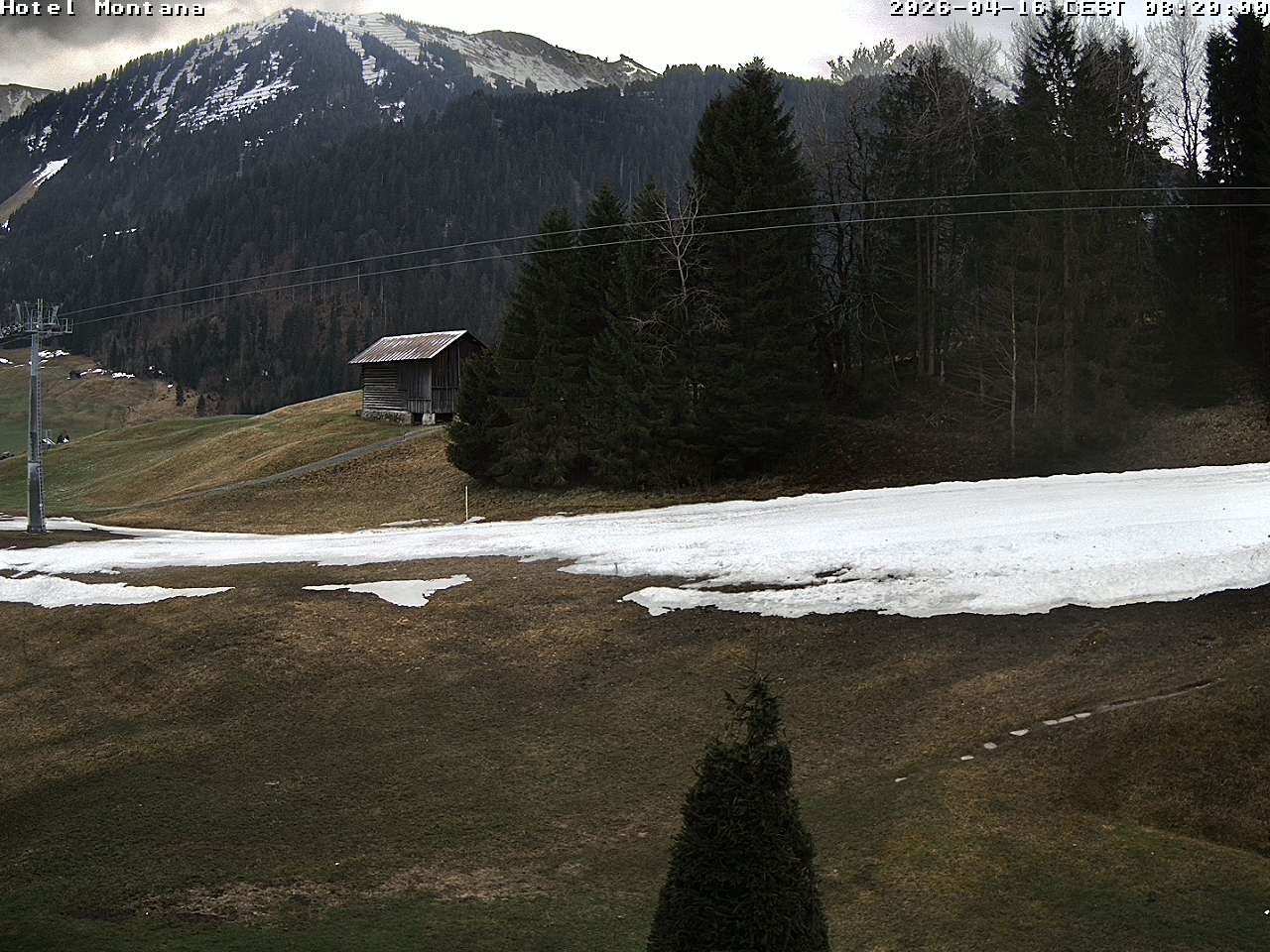 Archiv Foto Webcam Hotel Montana, Riezlern