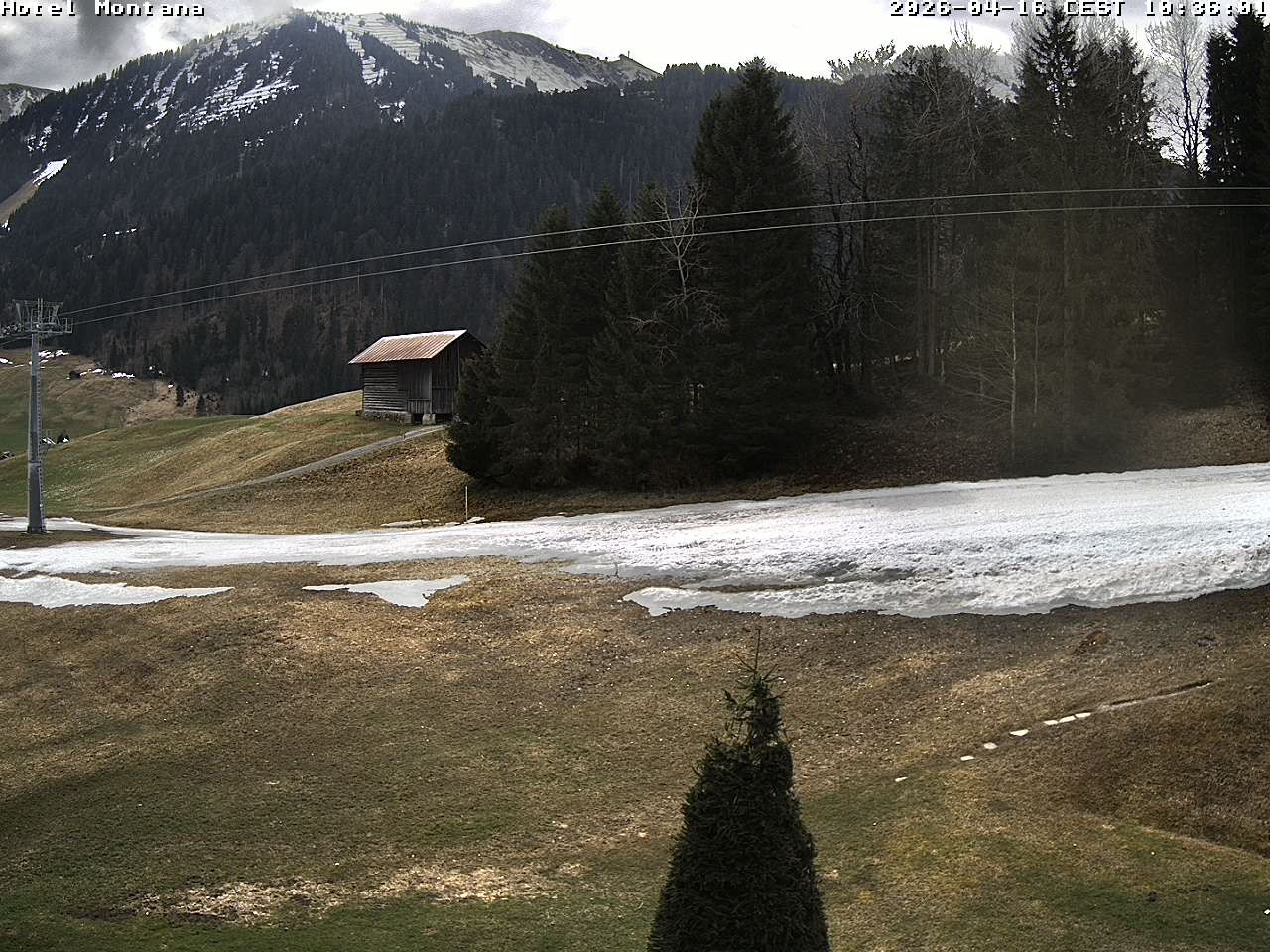 Archived image Webcam Riezlern - Hotel Montana