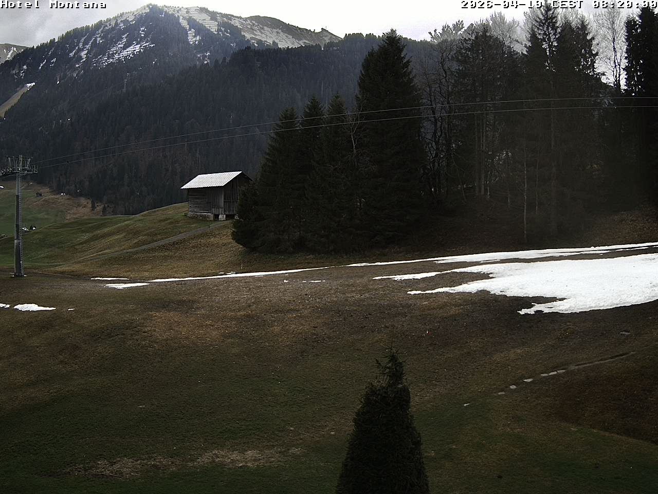 Archived image Webcam Riezlern - Hotel Montana