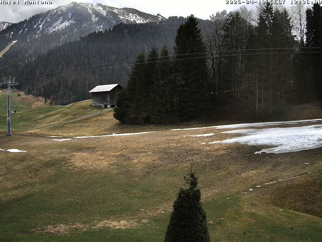 Archived image Webcam Riezlern - Hotel Montana