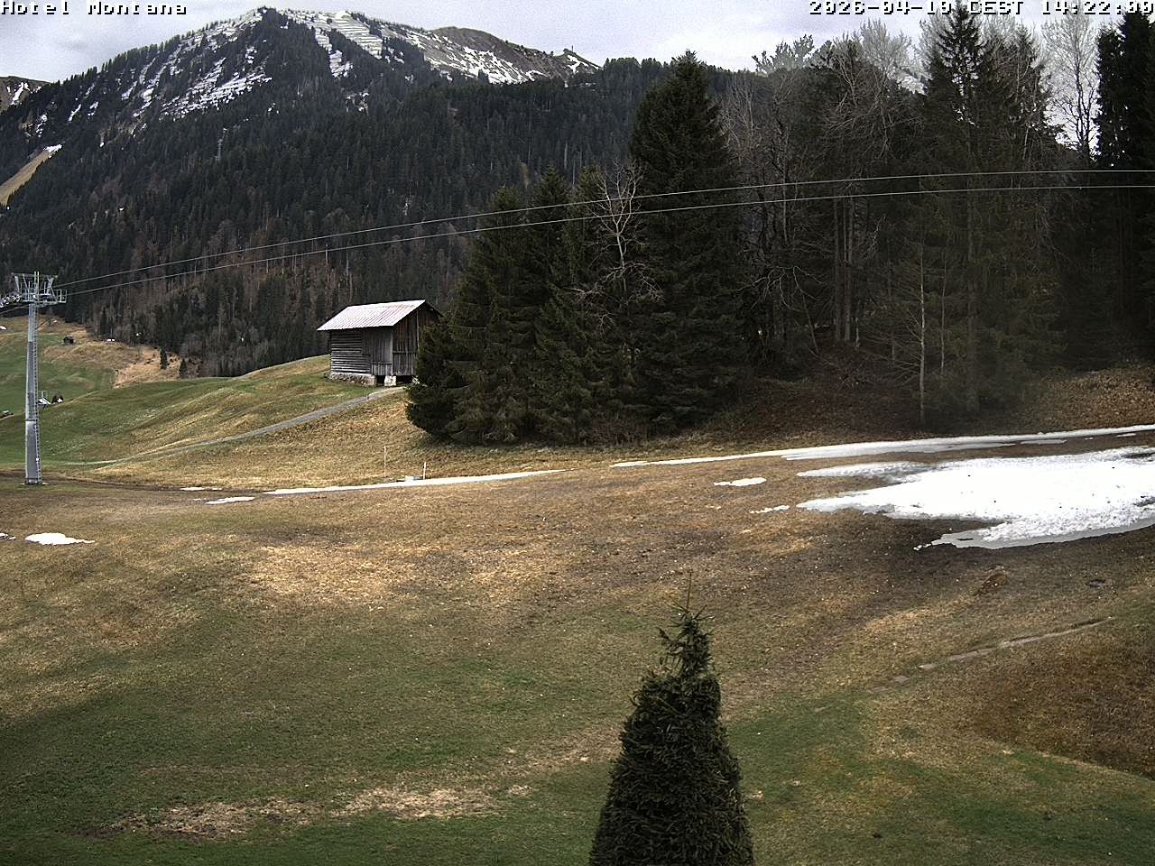 Archiv Foto Webcam Hotel Montana, Riezlern