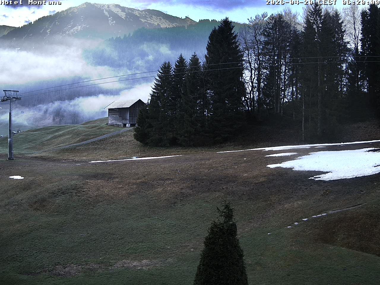 Archiv Foto Webcam Hotel Montana, Riezlern