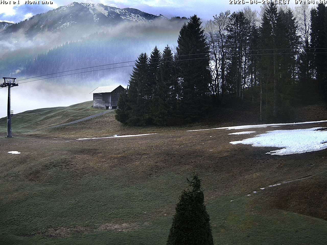 Archiv Foto Webcam Hotel Montana, Riezlern