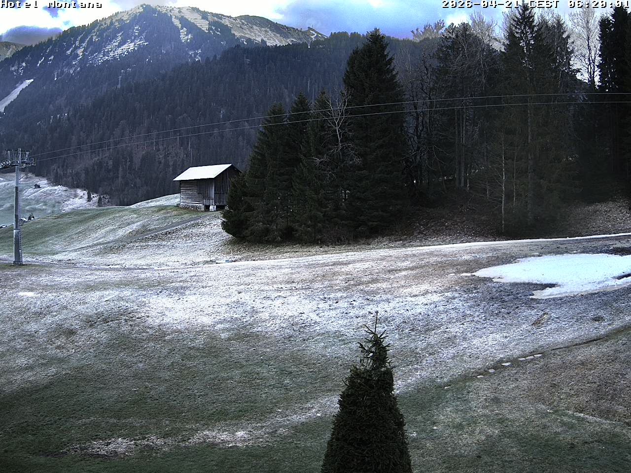 Archiv Foto Webcam Hotel Montana, Riezlern