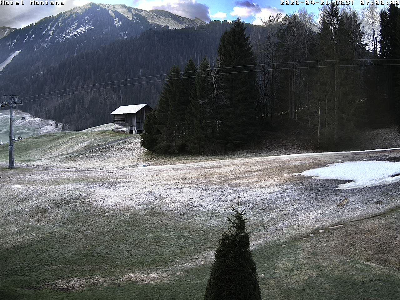 Archiv Foto Webcam Hotel Montana, Riezlern