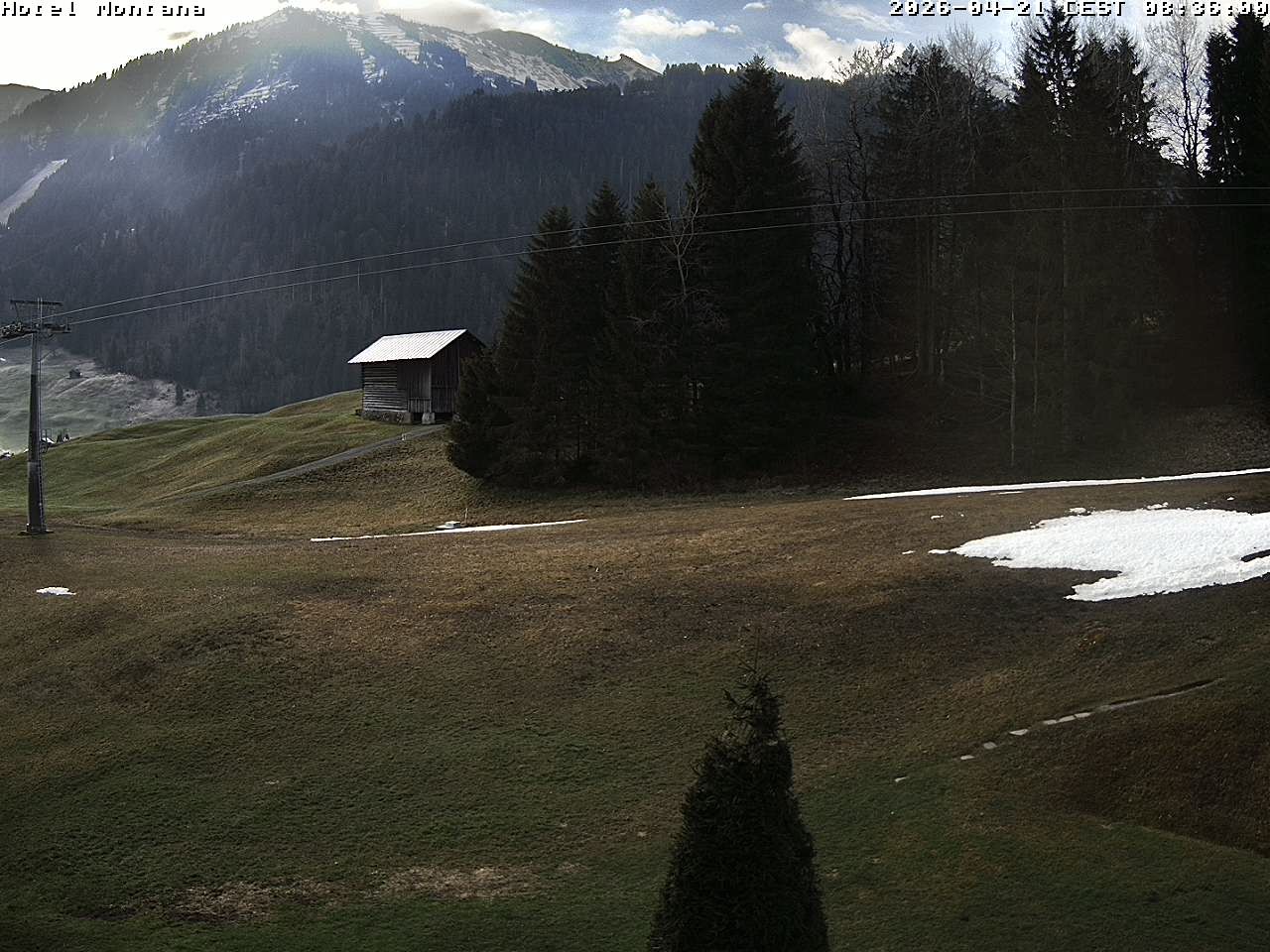 Archiv Foto Webcam Hotel Montana, Riezlern