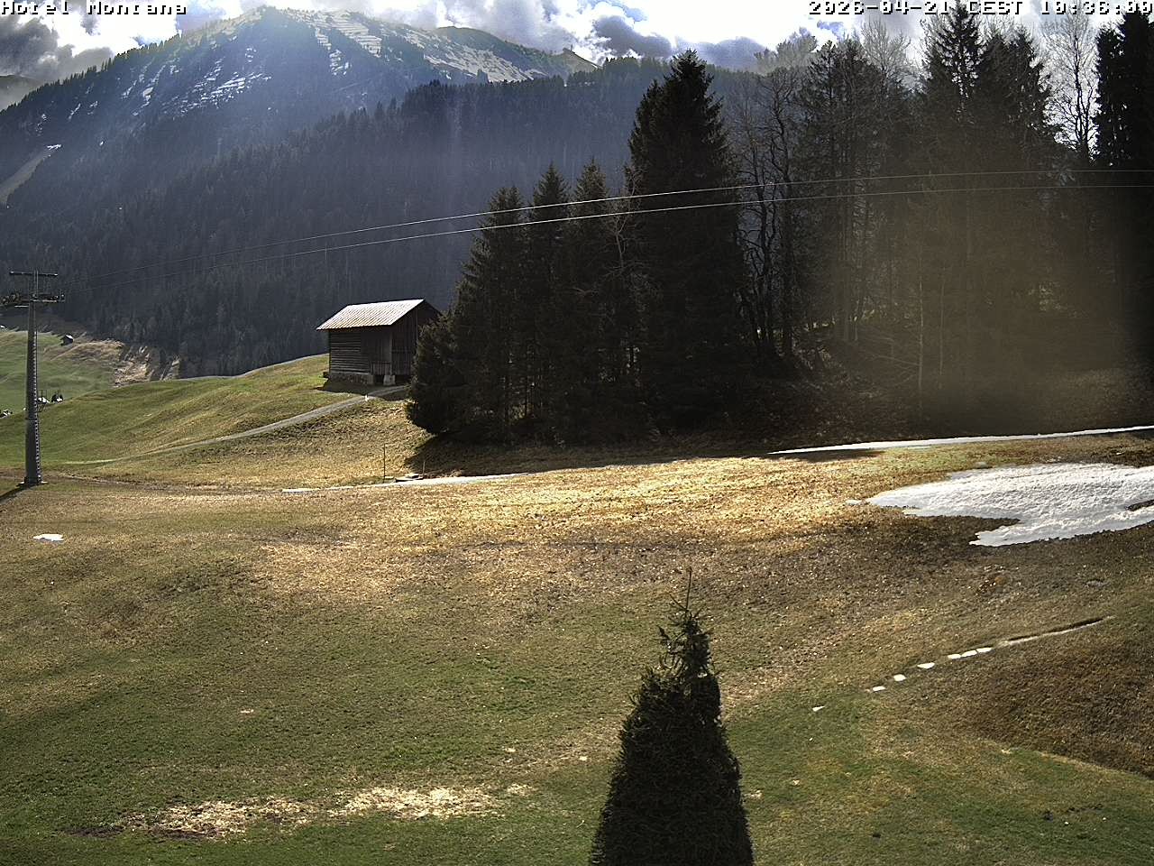Archiv Foto Webcam Hotel Montana, Riezlern