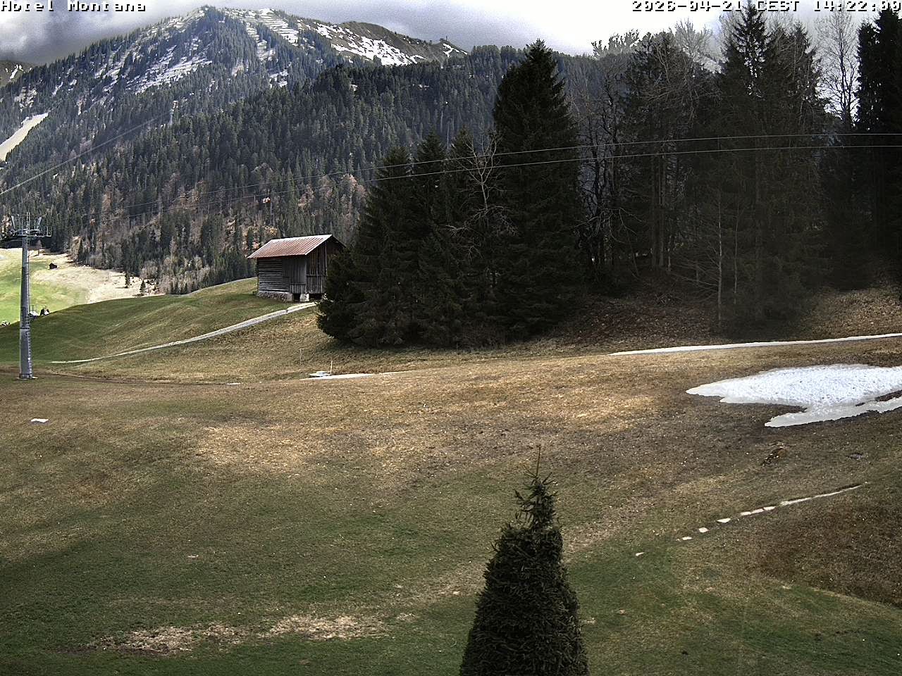 Archiv Foto Webcam Hotel Montana, Riezlern