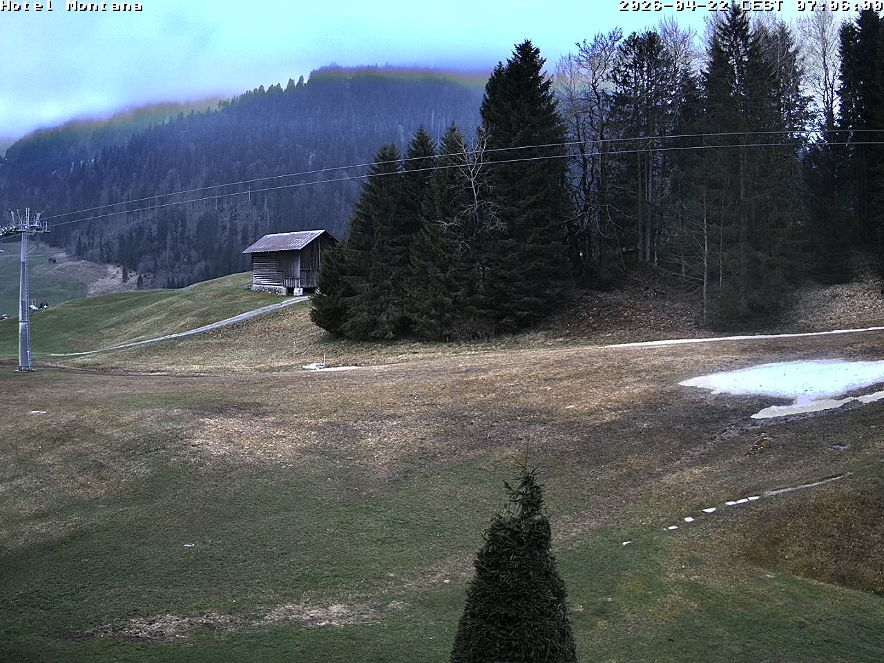 Archiv Foto Webcam Hotel Montana, Riezlern