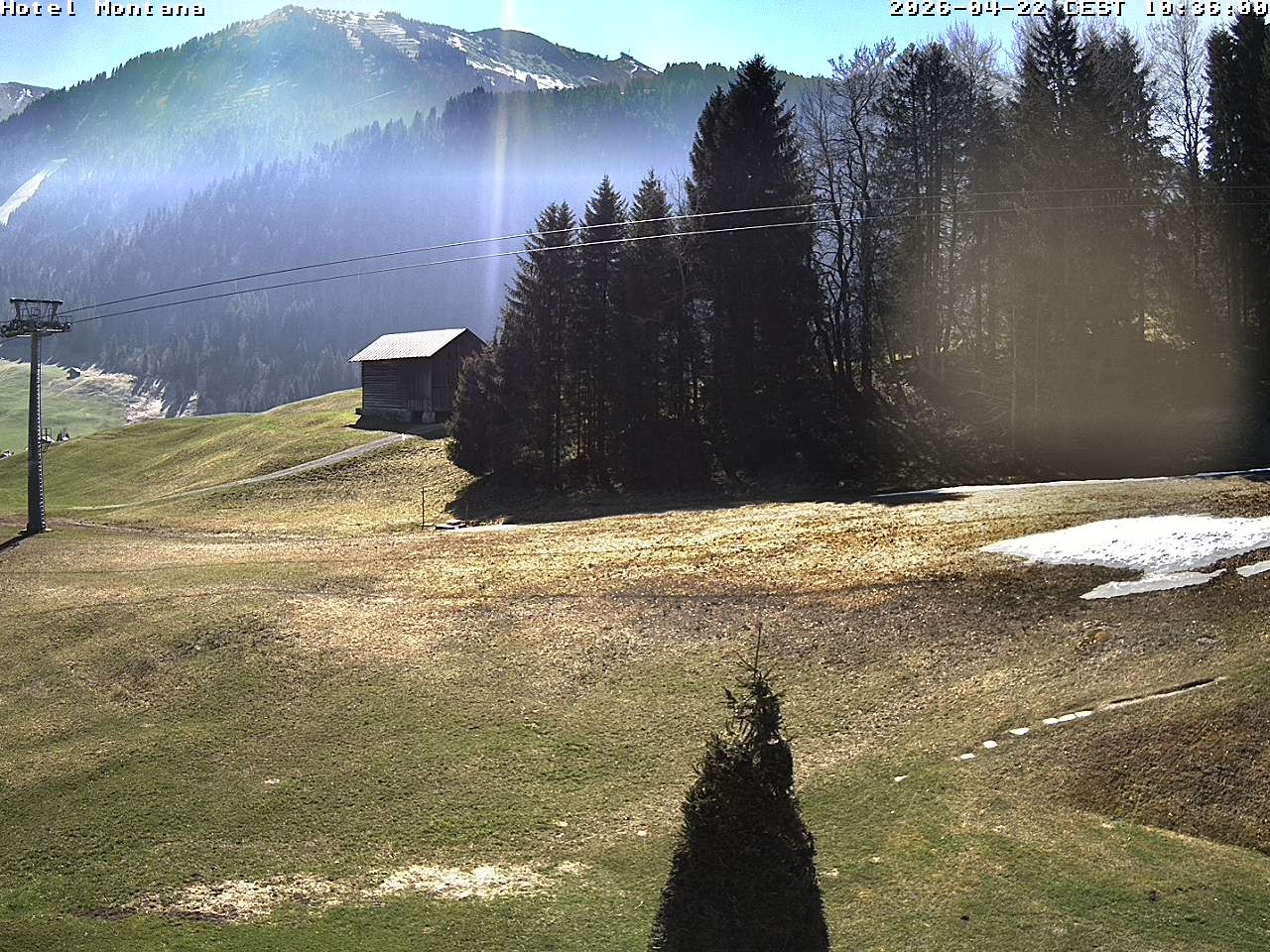 Archiv Foto Webcam Hotel Montana, Riezlern