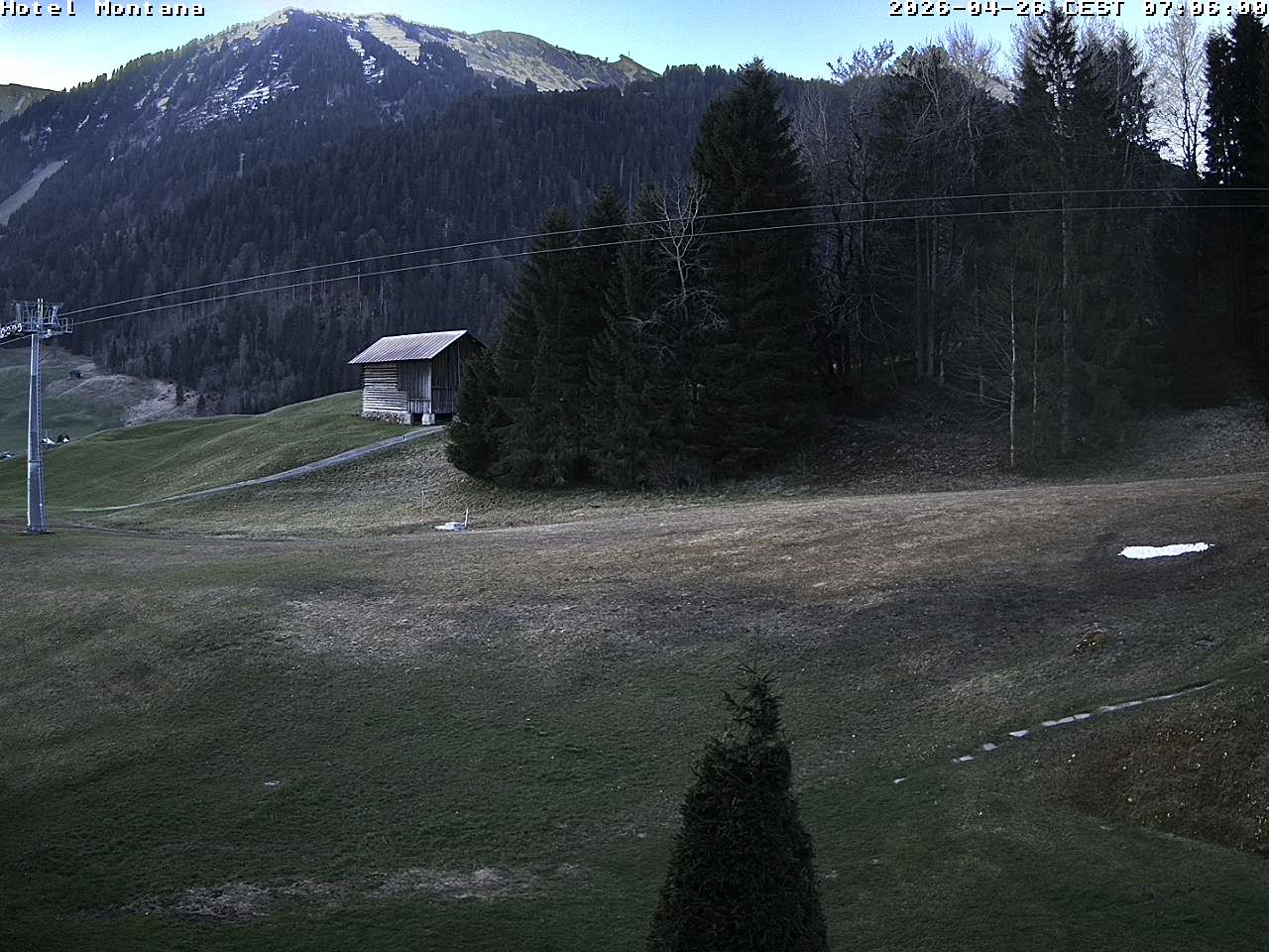 Archiv Foto Webcam Hotel Montana, Riezlern