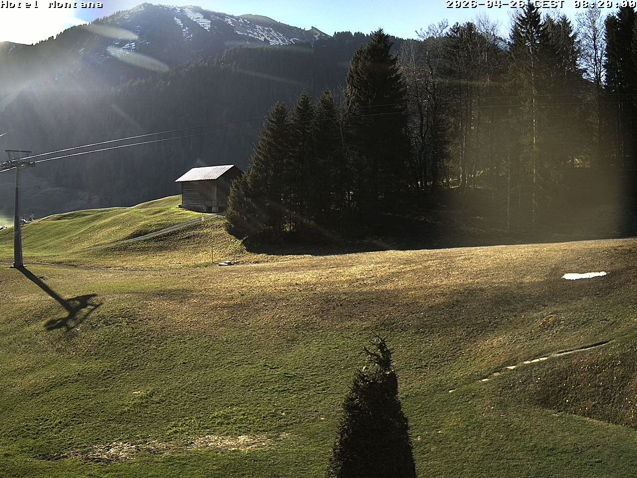 Archiv Foto Webcam Hotel Montana, Riezlern