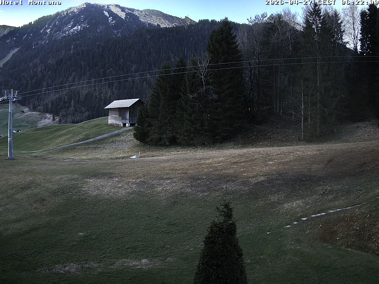 Archiv Foto Webcam Hotel Montana, Riezlern