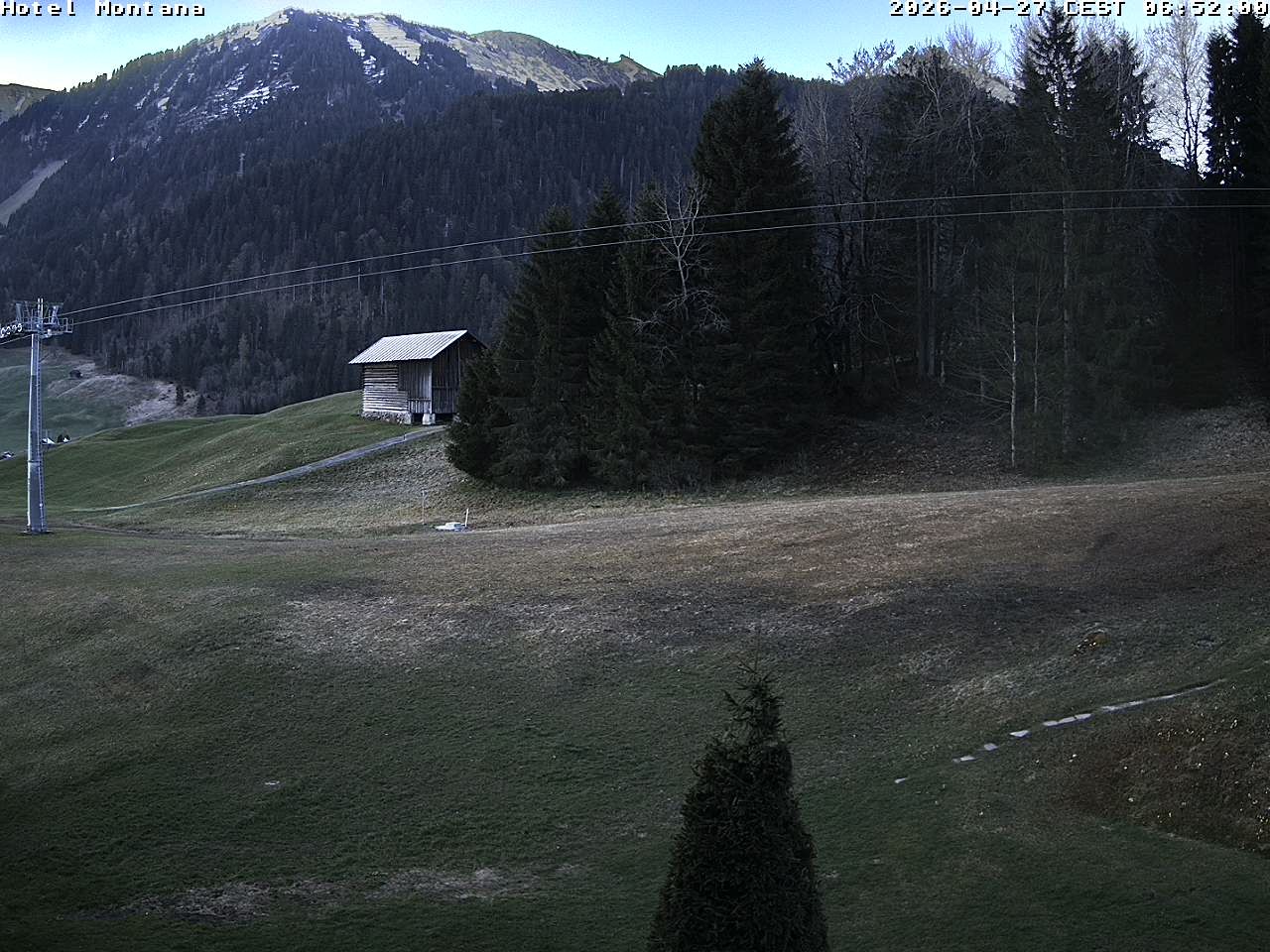 Archiv Foto Webcam Hotel Montana, Riezlern