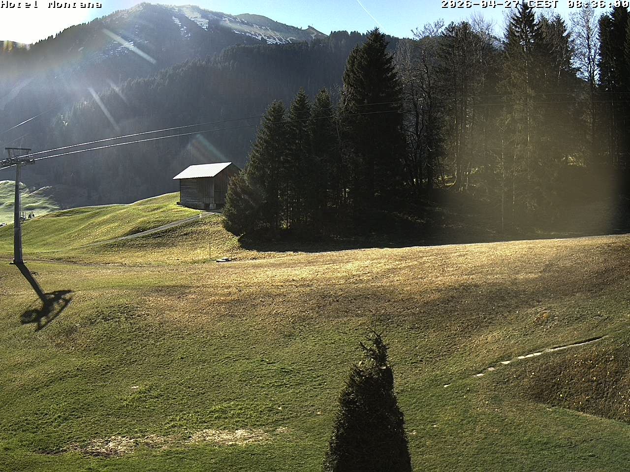 Archiv Foto Webcam Hotel Montana, Riezlern