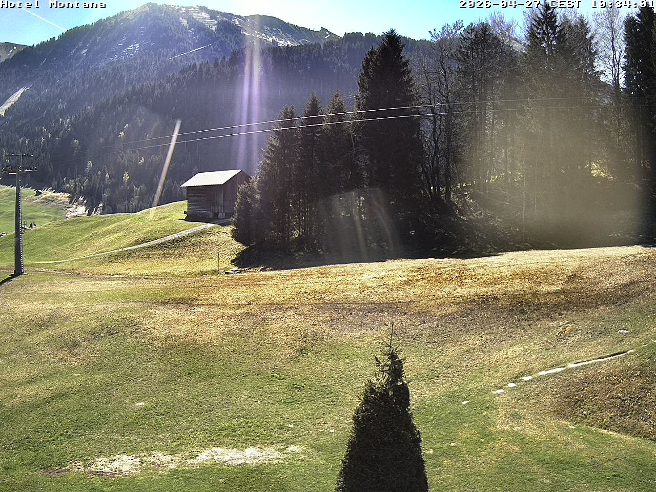 Archiv Foto Webcam Hotel Montana, Riezlern