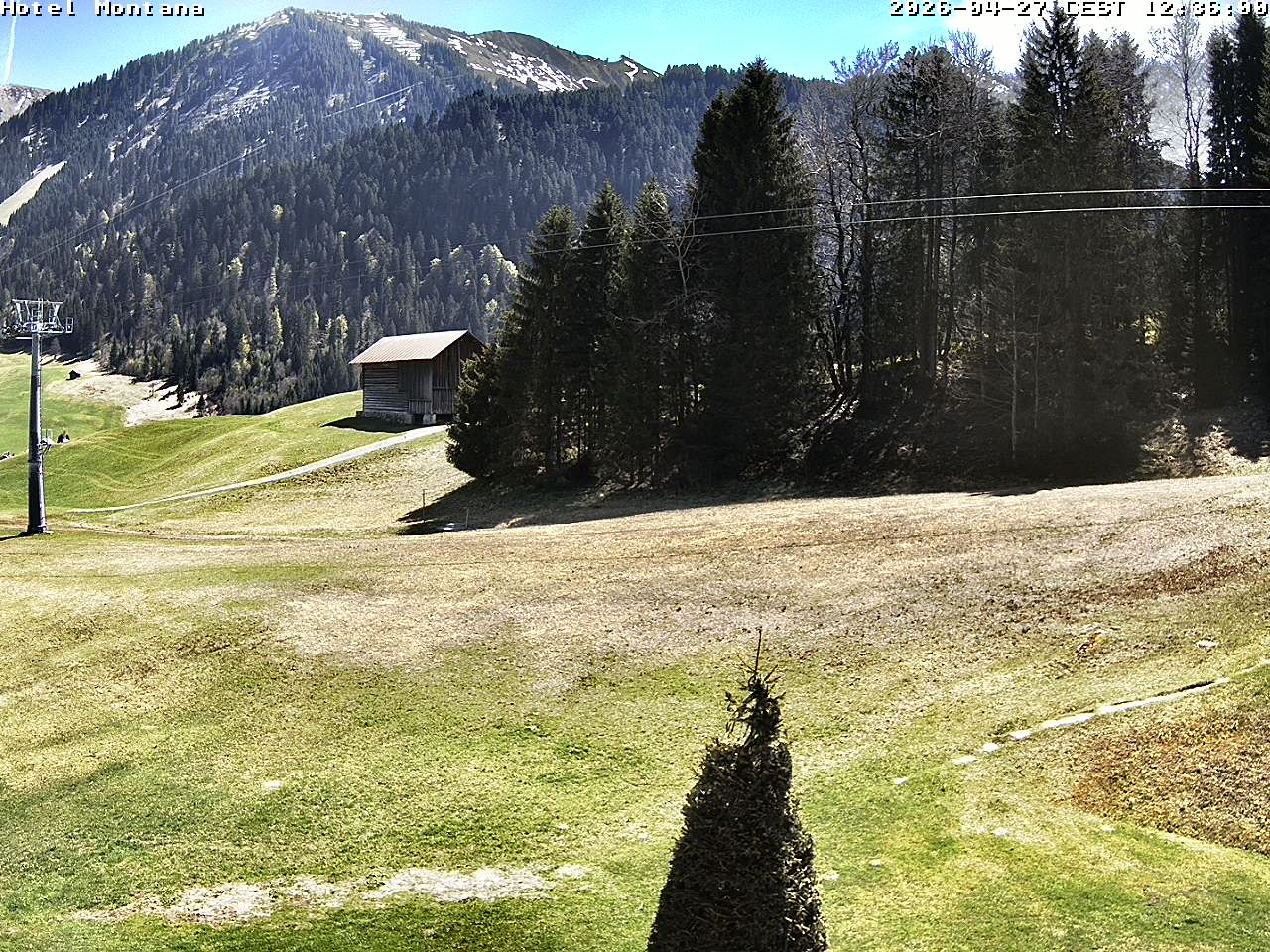 Archiv Foto Webcam Hotel Montana, Riezlern