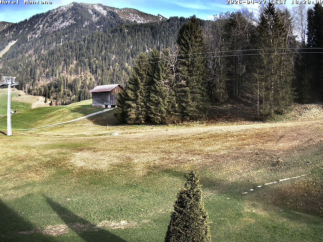 Archiv Foto Webcam Hotel Montana, Riezlern