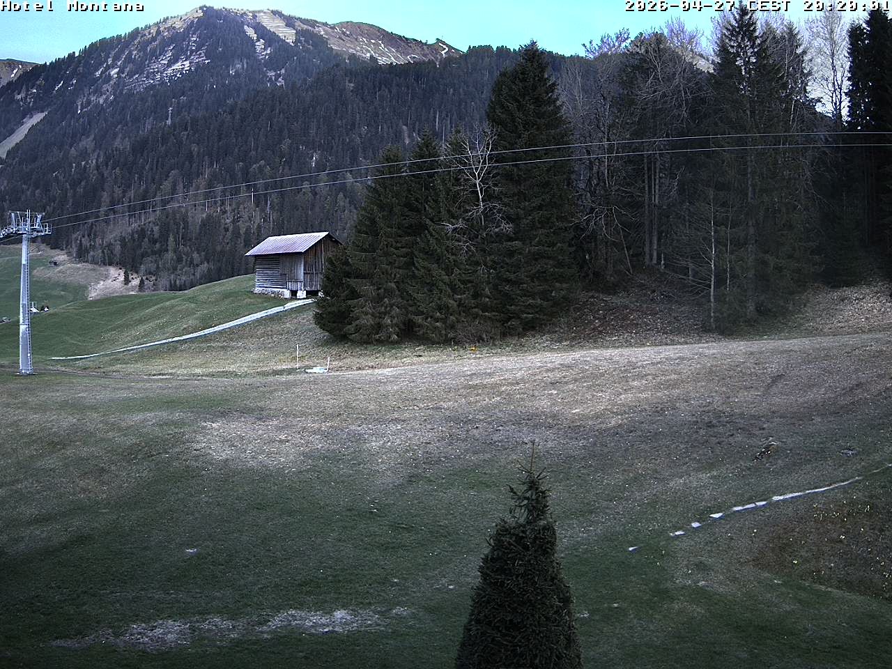 Archiv Foto Webcam Hotel Montana, Riezlern