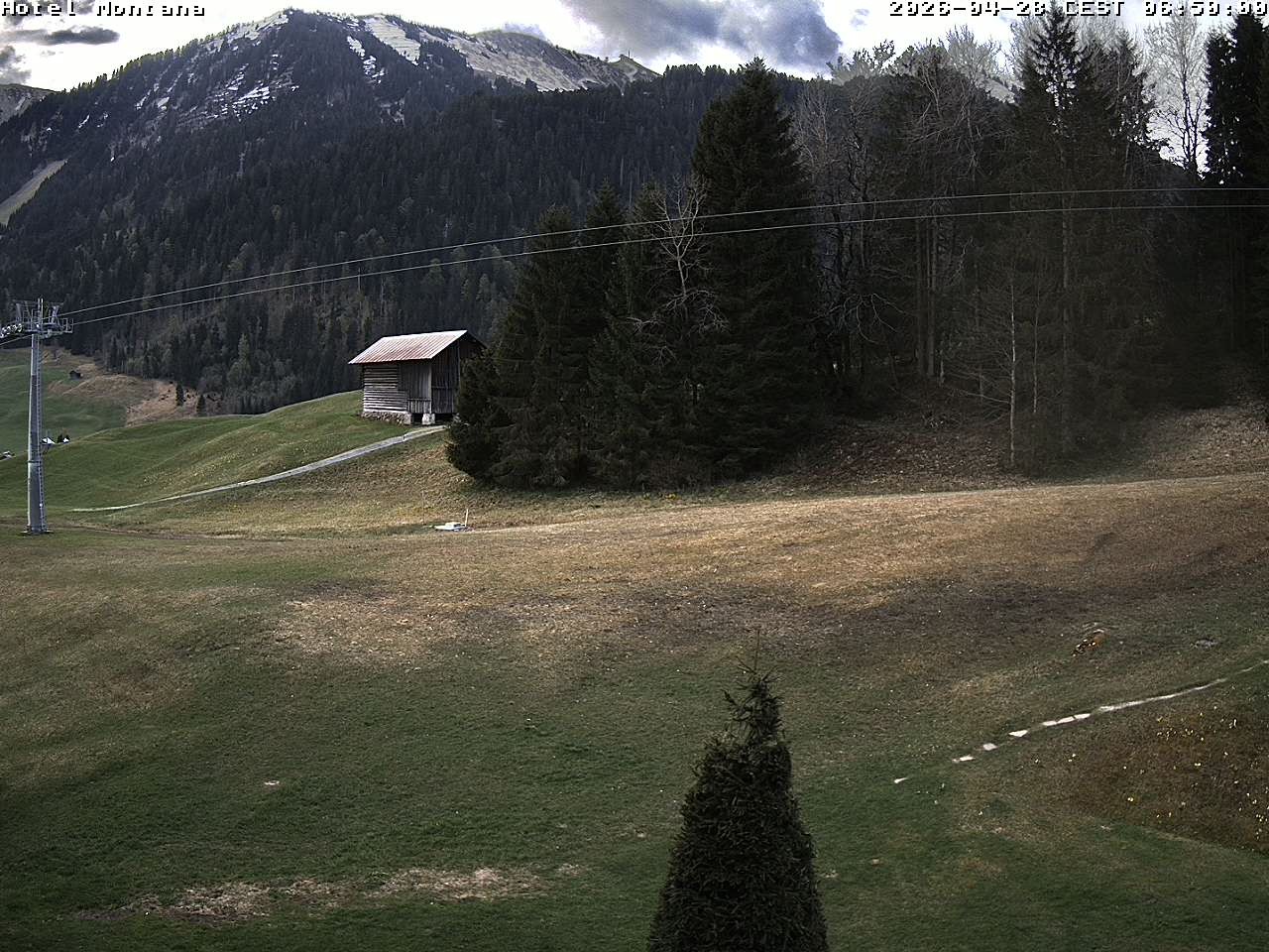 Archived image Webcam Riezlern - Hotel Montana