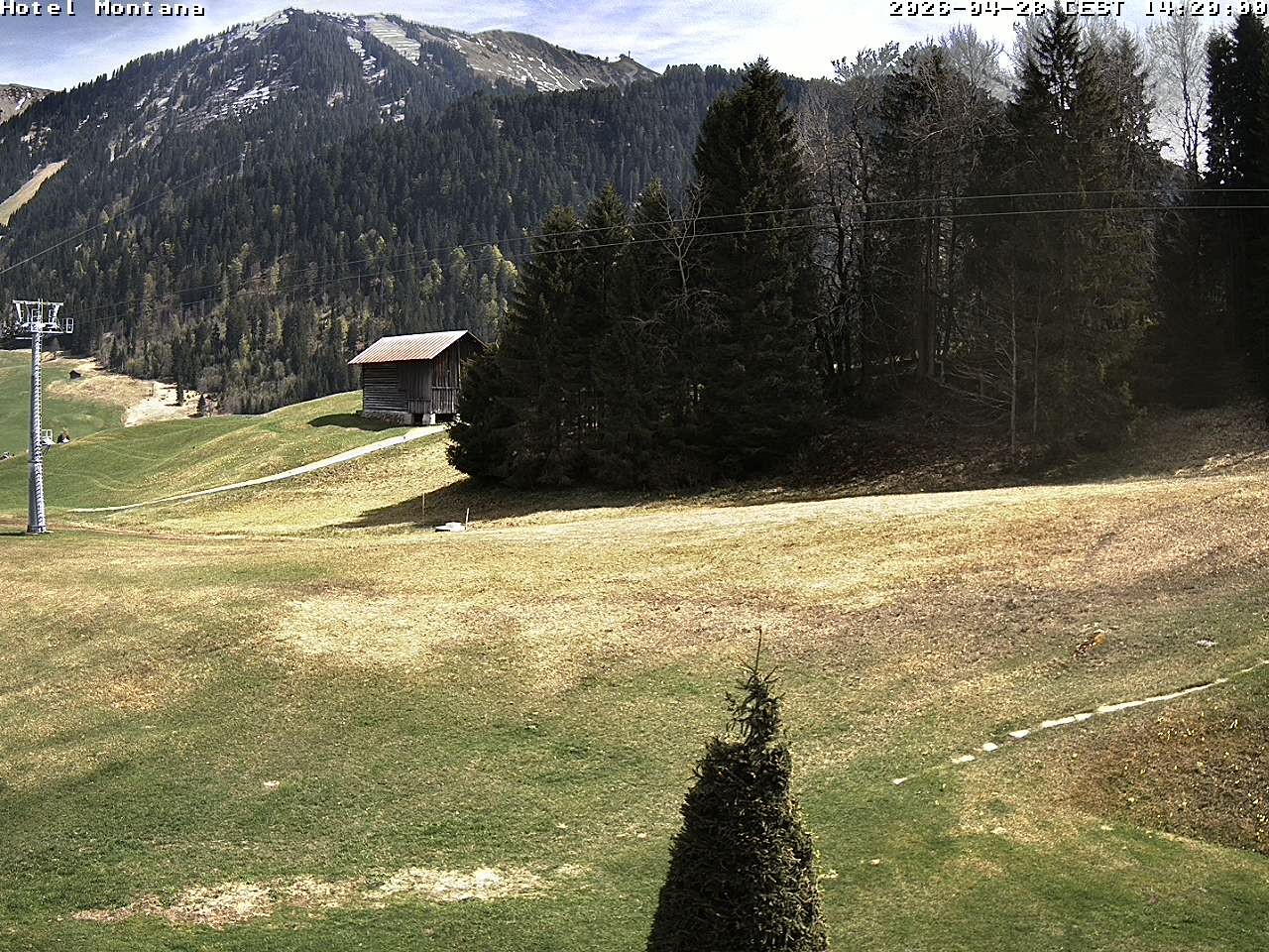 Archiv Foto Webcam Hotel Montana, Riezlern