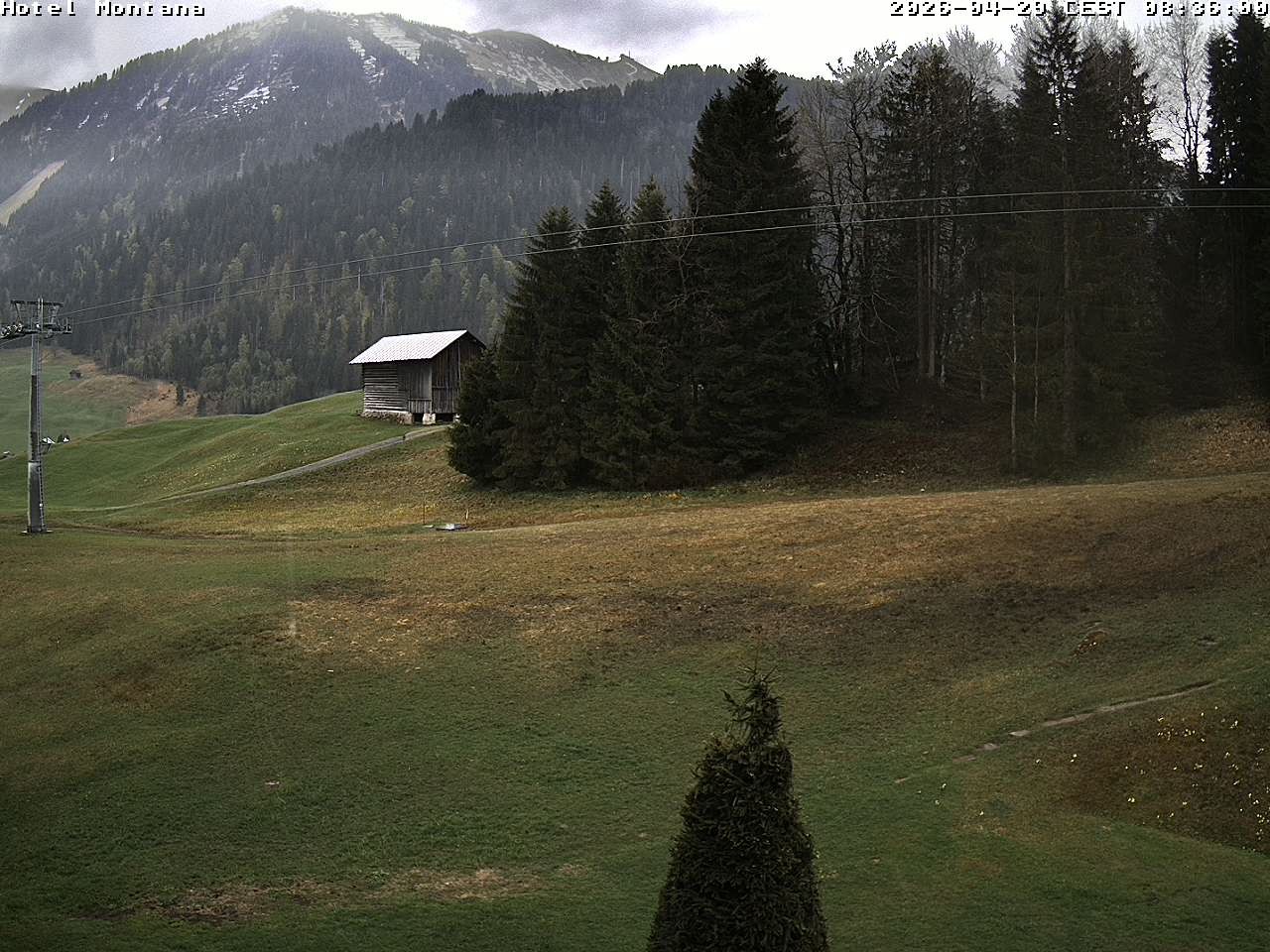Archived image Webcam Riezlern - Hotel Montana