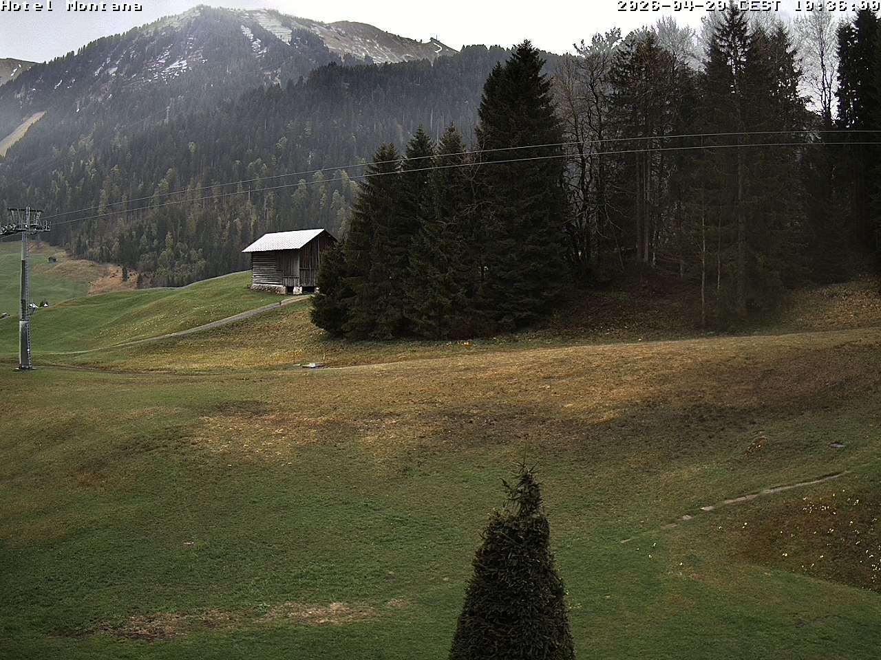 Archived image Webcam Riezlern - Hotel Montana